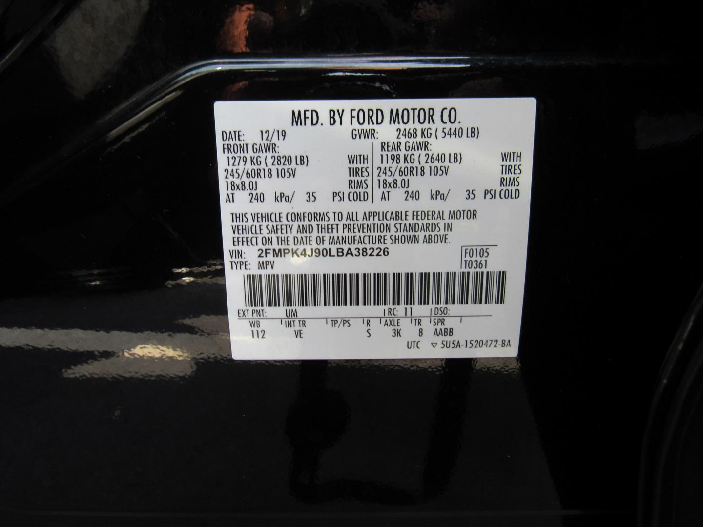2020 BLACK /BLACK Ford Edge SEL AWD (2FMPK4J90LB) with an 2.0L L4 DOHC 16V engine, 6A transmission, located at 215 Milton St, Dedham, MA, 02026, (781) 329-5144, 42.241905, -71.157295 - This nice SUV is loaded with Leather. Runs and looks new. All ASPI Motor Cars vehicles are fully serviced before they are delivered to assure the highest quality used vehicles. Come with a 3/3 warranty included in the price. Call for details. Prices on all vehicles do not include Massachusetts sale- Photo#24