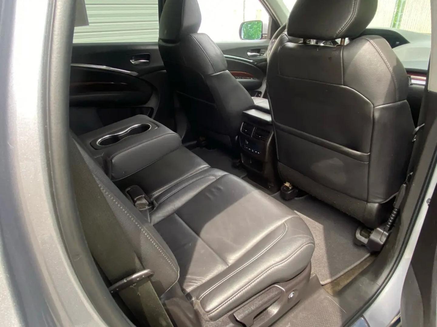 2016 Gray /Black Acura MDX SH-AWD 9-Spd AT (5FRYD4H22GB) with an 3.5L V6 SOHC 24V engine, 9A transmission, located at 215 Milton St, Dedham, MA, 02026, (781) 329-5144, 42.241905, -71.157295 - Get ready to hit the road in style with this sleek and sophisticated Gray 2016 Acura MDX! This luxurious SUV offers everything you need for a smooth and safe ride, from its advanced traction control and vehicle stability control system to its array of airbags for added peace of mind. With keyless en- Photo#14