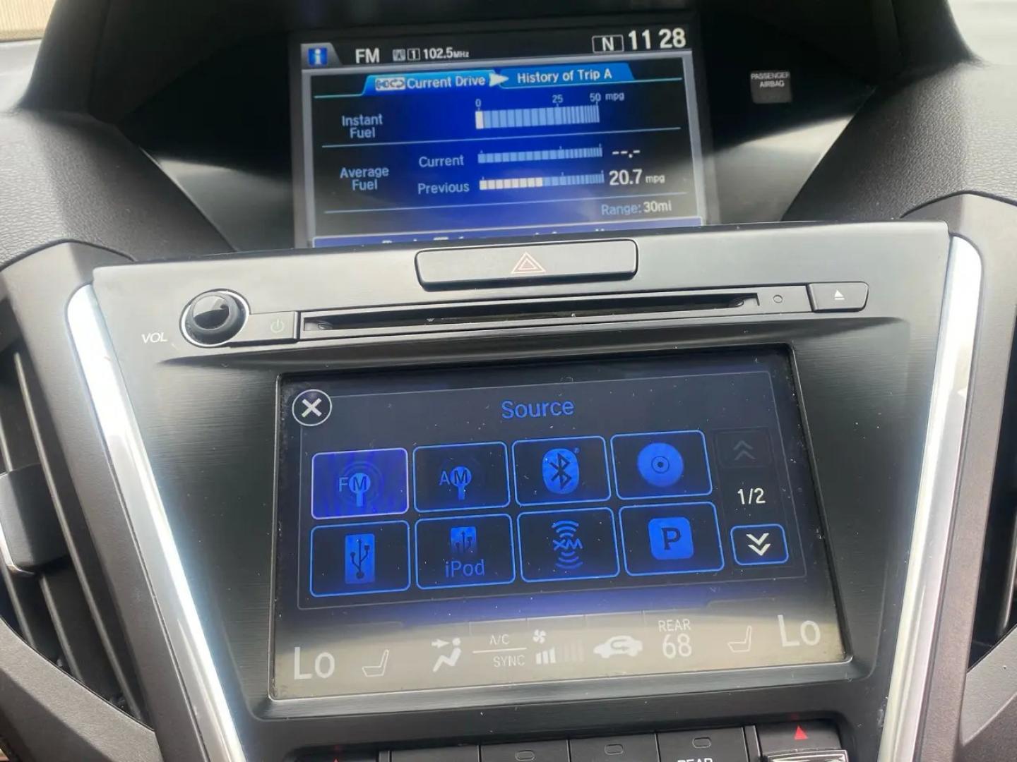 2016 Gray /Black Acura MDX SH-AWD 9-Spd AT (5FRYD4H22GB) with an 3.5L V6 SOHC 24V engine, 9A transmission, located at 215 Milton St, Dedham, MA, 02026, (781) 329-5144, 42.241905, -71.157295 - Get ready to hit the road in style with this sleek and sophisticated Gray 2016 Acura MDX! This luxurious SUV offers everything you need for a smooth and safe ride, from its advanced traction control and vehicle stability control system to its array of airbags for added peace of mind. With keyless en- Photo#10
