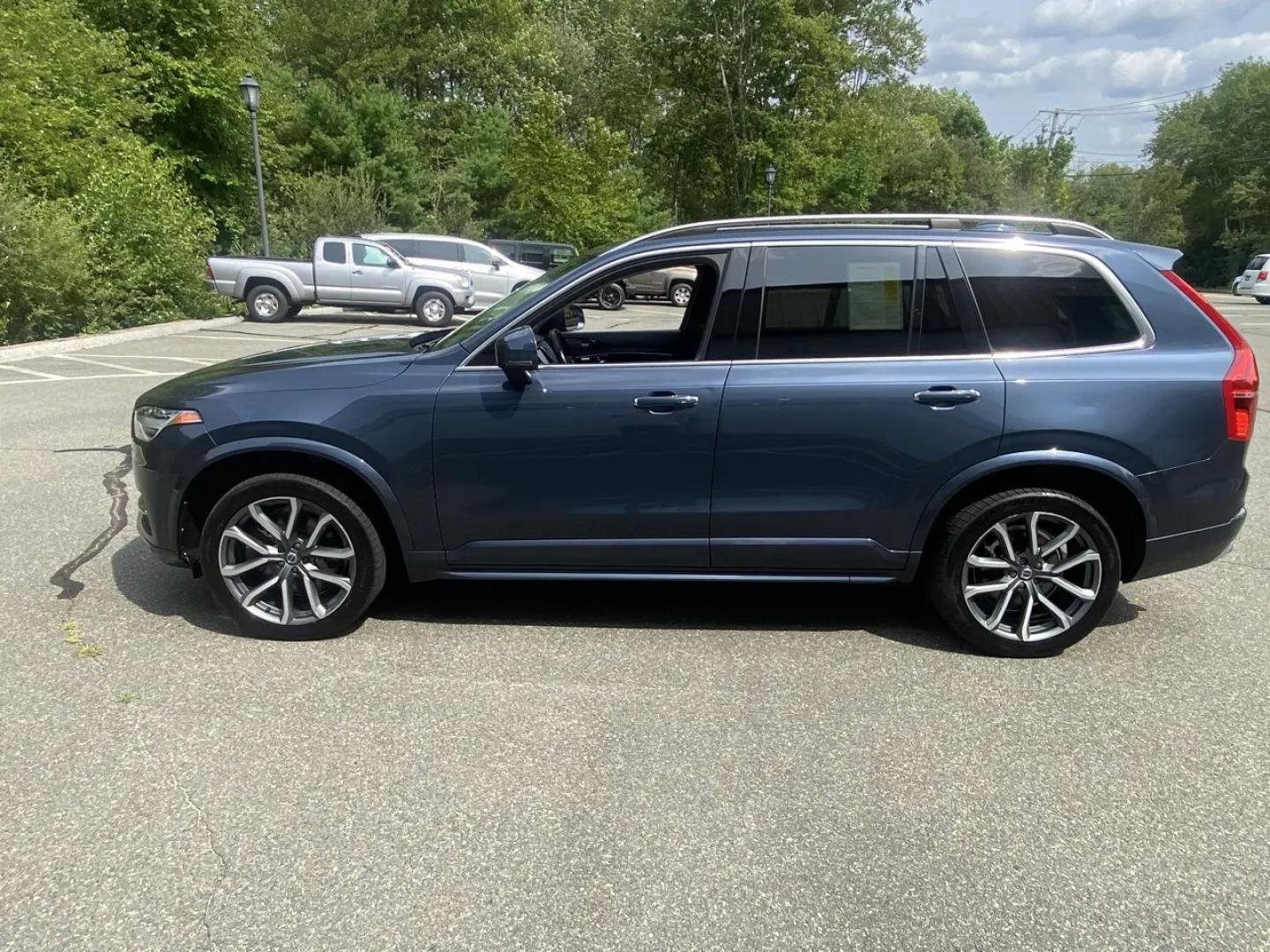 2019 Blue /Black Volvo XC90 T5 Momentum (YV4102PK5K1) with an 2.0L L4 DOHC 16V engine, 8A transmission, located at 215 Milton St, Dedham, MA, 02026, (781) 329-5144, 42.241905, -71.157295 - Zoom through the streets in style and safety with this sleek and sophisticated Blue 2019 Volvo XC90. With its state-of-the-art technology and top-notch engineering, this beauty is sure to turn heads wherever you go. Equipped with all the bells and whistles you could ask for, this XC90 ensures a smoo- Photo#5