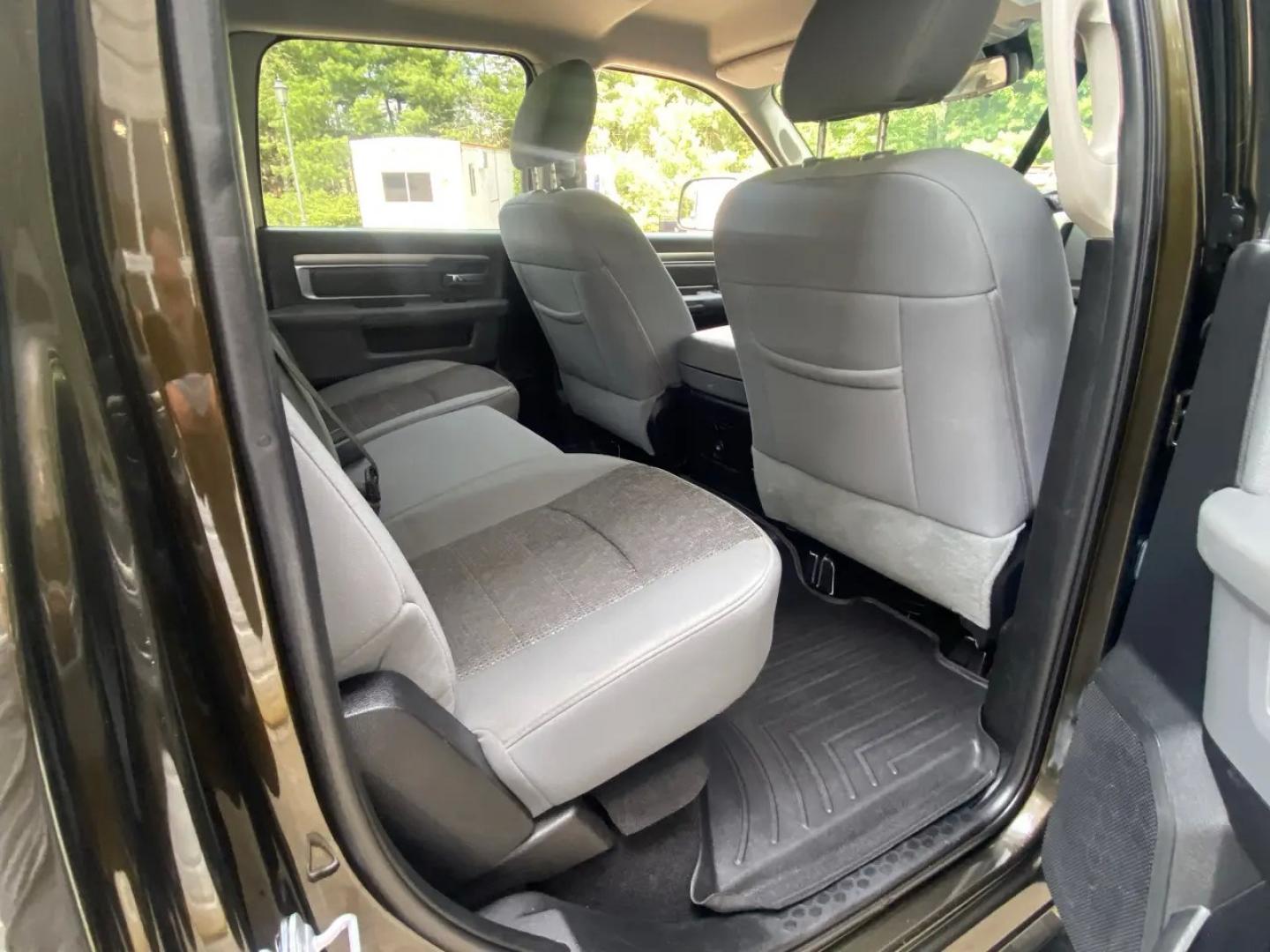2013 Bronz /Grey RAM 2500 SLT Crew Cab SWB 4WD (3C6TR5DT8DG) with an 5.7L V8 OHV 16V engine, 6A transmission, located at 215 Milton St, Dedham, MA, 02026, (781) 329-5144, 42.241905, -71.157295 - This Bronze 2013 RAM 2500 is the kind of truck that looks ready for work even when it’s headed out for the weekend. Under the hood, the 5.7L gasoline V8 brings the muscle, while 4WD and a confident mix of traction control, ABS, and stability control help keep things planted when the road (or jobsi- Photo#14