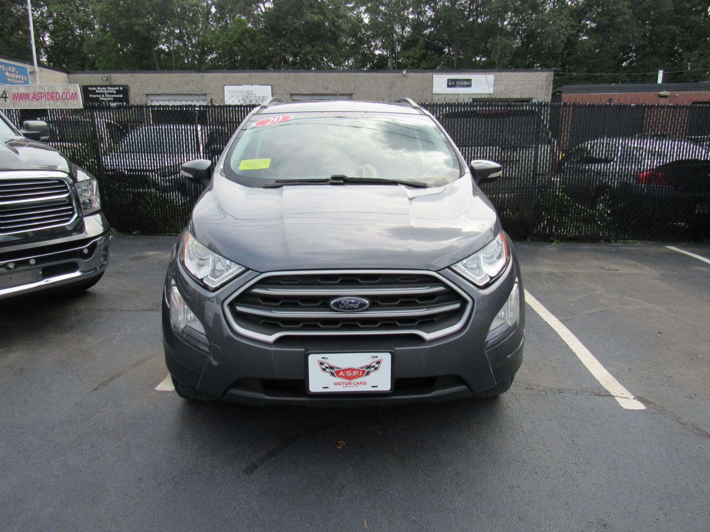 2020 Gray /Gray Ford EcoSport SE AWD (MAJ6S3GL2LC) with an 2.0L L4 DOHC 16V engine, 6A transmission, located at 215 Milton St, Dedham, MA, 02026, (781) 329-5144, 42.241905, -71.157295 - This little compact has low mileage. Runs like new. Great on gas. All ASPI Motor Cars vehicles are fully serviced before they are delivered to assure the highest quality used vehicles. Comes with a 3/3 warranty included in the price. Call for details.- Photo#1