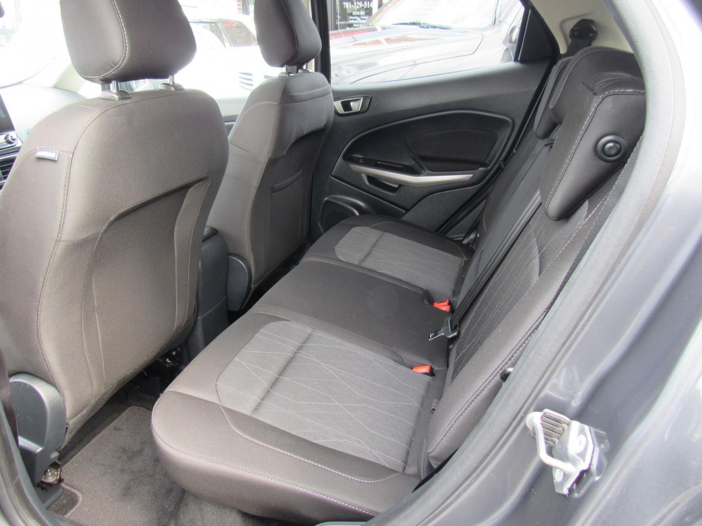 2020 Gray /Gray Ford EcoSport SE AWD (MAJ6S3GL2LC) with an 2.0L L4 DOHC 16V engine, 6A transmission, located at 215 Milton St, Dedham, MA, 02026, (781) 329-5144, 42.241905, -71.157295 - This little compact has low mileage. Runs like new. Great on gas. All ASPI Motor Cars vehicles are fully serviced before they are delivered to assure the highest quality used vehicles. Comes with a 3/3 warranty included in the price. Call for details.- Photo#13