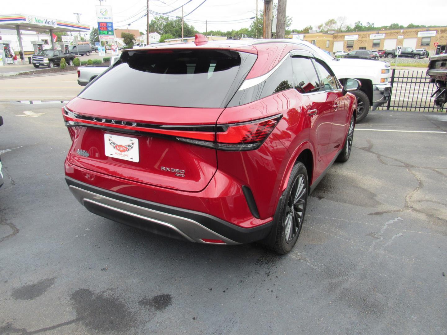 2025 Burgandy /BLACK Lexus RX 350 AWD (2T2BAMCA7SC) with an 2.4L L4 DOHC 16V engine, 6A transmission, located at 215 Milton St, Dedham, MA, 02026, (781) 329-5144, 42.241905, -71.157295 - This beautiful Lexus is like brand new. Loaded up with all the toys. Still on factory warranty. Ceramic coated paint. Lexus service since new. all ASPI Motor Cars are fully serviced before they are delivered to assure the highest quality used vehicles. Comes with a 3/3 certified warranty included in- Photo#6