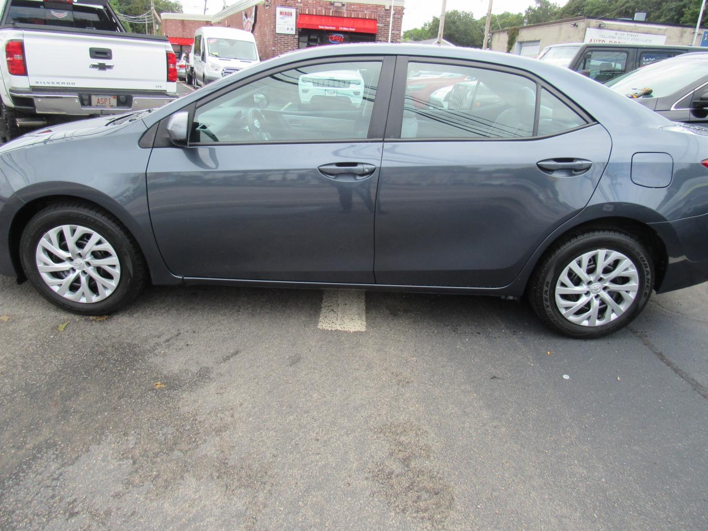 2016 Gray /Gray Toyota Corolla L 4-Speed AT (2T1BURHE4GC) with an 1.8L L4 DOHC 16V engine, 4A transmission, located at 215 Milton St, Dedham, MA, 02026, (781) 329-5144, 42.241905, -71.157295 - This nice low mileage compact is in excellent condition Runs like new. All ASPI Motor Cars vehicles are fully serviced before they are delivered to assure the highest quality used vehicles. Comes with a 3/3 warranty included in the price. Call for details.- Photo#3