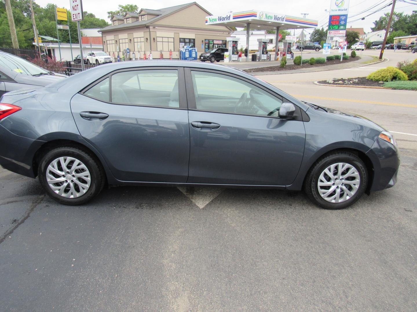 2016 Gray /Gray Toyota Corolla L 4-Speed AT (2T1BURHE4GC) with an 1.8L L4 DOHC 16V engine, 4A transmission, located at 215 Milton St, Dedham, MA, 02026, (781) 329-5144, 42.241905, -71.157295 - This nice low mileage compact is in excellent condition Runs like new. All ASPI Motor Cars vehicles are fully serviced before they are delivered to assure the highest quality used vehicles. Comes with a 3/3 warranty included in the price. Call for details.- Photo#7