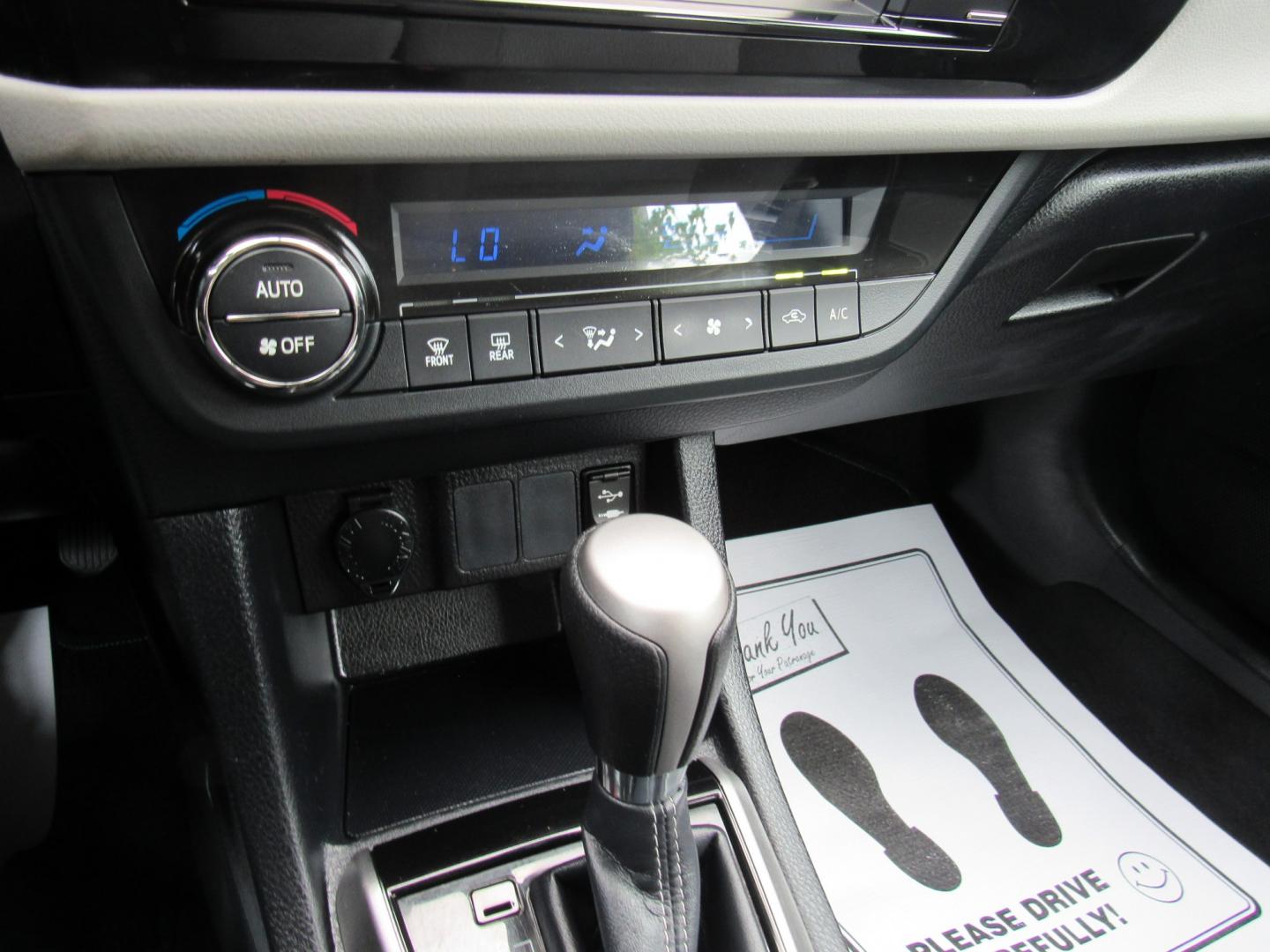 2016 Gray /Gray Toyota Corolla L 4-Speed AT (2T1BURHE4GC) with an 1.8L L4 DOHC 16V engine, 4A transmission, located at 215 Milton St, Dedham, MA, 02026, (781) 329-5144, 42.241905, -71.157295 - This nice low mileage compact is in excellent condition Runs like new. All ASPI Motor Cars vehicles are fully serviced before they are delivered to assure the highest quality used vehicles. Comes with a 3/3 warranty included in the price. Call for details.- Photo#17