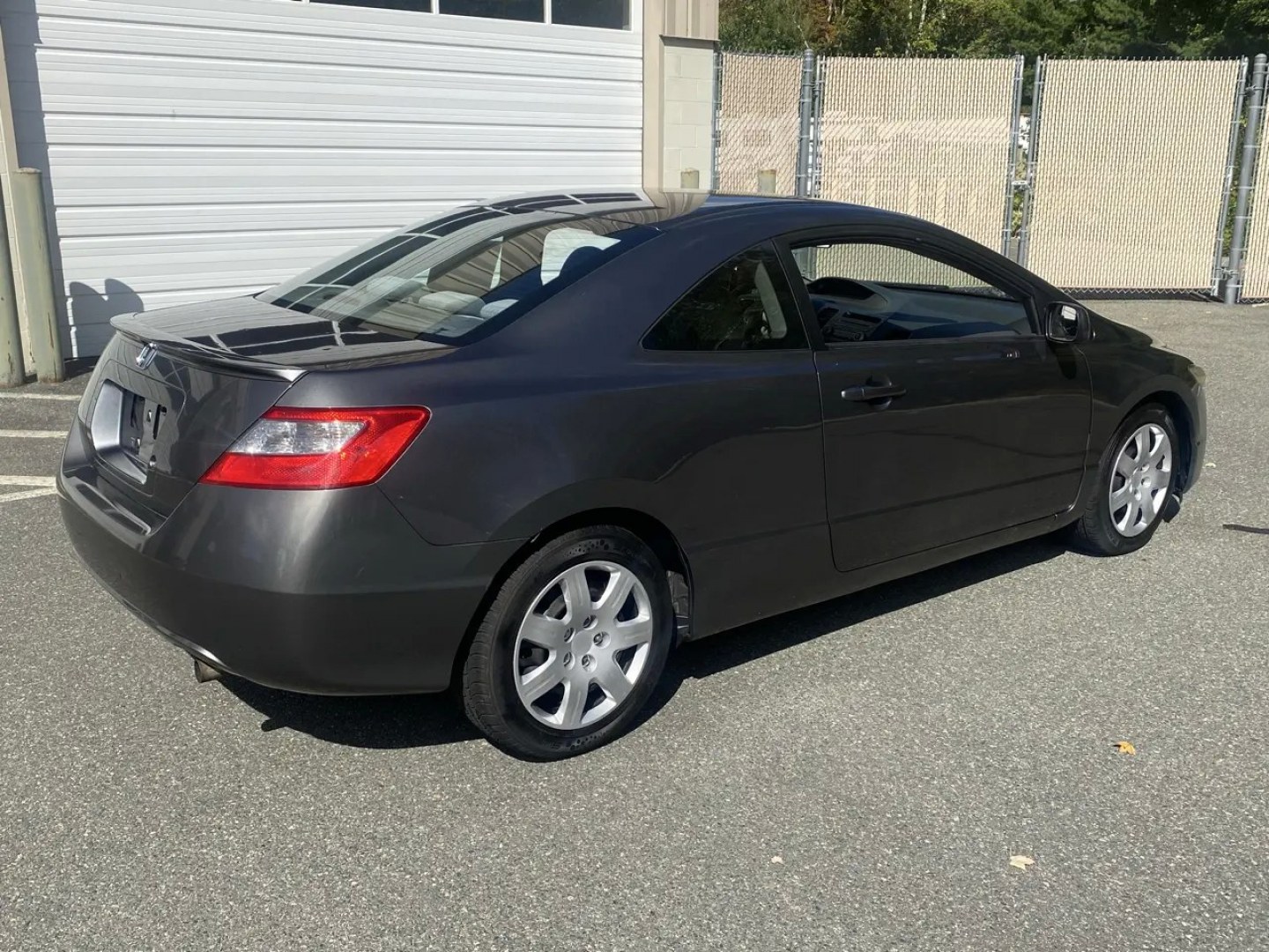 2010 Gray /Grey Honda Civic LX Coupe 5-Speed AT (2HGFG1B64AH) with an 1.8L L4 SOHC 16V engine, 5A transmission, located at 215 Milton St, Dedham, MA, 02026, (781) 329-5144, 42.241905, -71.157295 - Turn heads and hit the road in this sleek Gray 2010 Honda Civic. This reliable ride offers peace of mind with its safety features such as multiple airbags, ABS brakes, and a trunk anti-trap device. With power windows, keyless entry, and cruise control, this Civic makes every drive a breeze. Let the- Photo#3