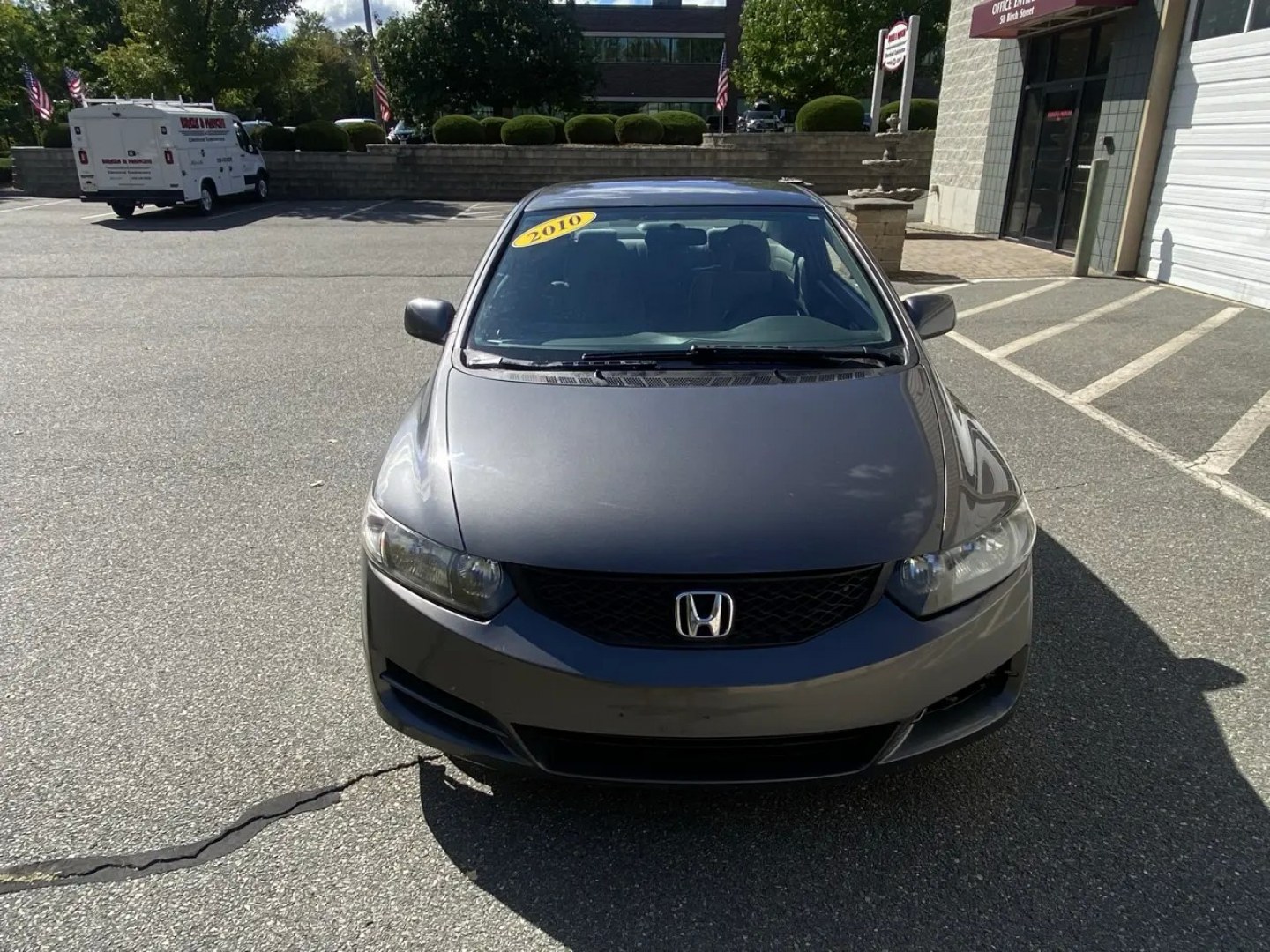 2010 Gray /Grey Honda Civic LX Coupe 5-Speed AT (2HGFG1B64AH) with an 1.8L L4 SOHC 16V engine, 5A transmission, located at 215 Milton St, Dedham, MA, 02026, (781) 329-5144, 42.241905, -71.157295 - Turn heads and hit the road in this sleek Gray 2010 Honda Civic. This reliable ride offers peace of mind with its safety features such as multiple airbags, ABS brakes, and a trunk anti-trap device. With power windows, keyless entry, and cruise control, this Civic makes every drive a breeze. Let the- Photo#7