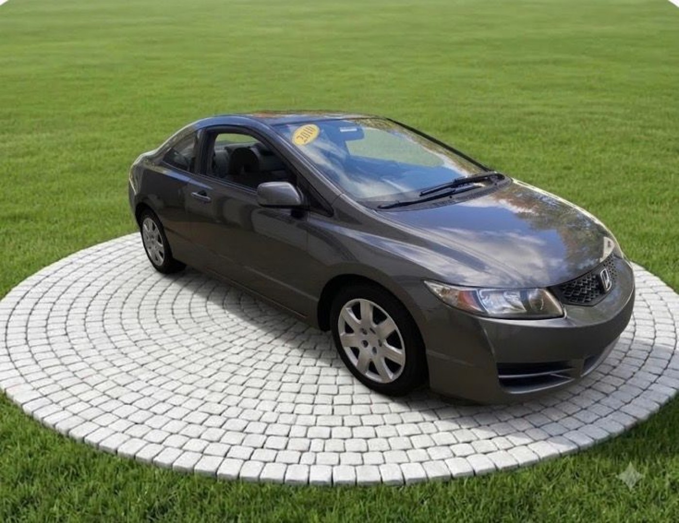 2010 Gray /Grey Honda Civic LX Coupe 5-Speed AT (2HGFG1B64AH) with an 1.8L L4 SOHC 16V engine, 5A transmission, located at 215 Milton St, Dedham, MA, 02026, (781) 329-5144, 42.241905, -71.157295 - Turn heads and hit the road in this sleek Gray 2010 Honda Civic. This reliable ride offers peace of mind with its safety features such as multiple airbags, ABS brakes, and a trunk anti-trap device. With power windows, keyless entry, and cruise control, this Civic makes every drive a breeze. Let the- Photo#0