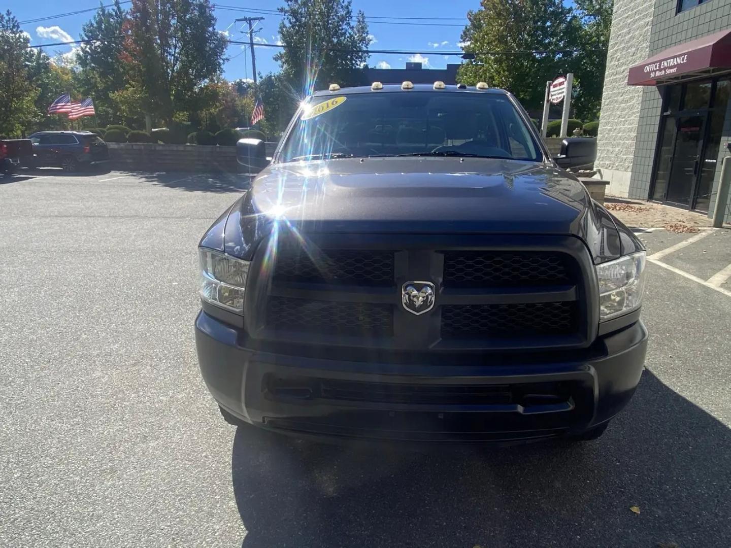 2016 Gray /Grey Ram 2500 Tradesman Regular Cab 4WD (3C6LR5AT2GG) with an 5.7L V8 OHV 16V engine, 6A transmission, located at 215 Milton St, Dedham, MA, 02026, (781) 329-5144, 42.241905, -71.157295 - Meet a gray 2016 RAM 2500 that’s built for real work and still knows how to have a little fun doing it. Under the hood, the 5.7L V8 gasoline engine brings that classic eight-cylinder punch, while the automatic transmission keeps things smooth whether you’re cruising through town or heading out t- Photo#7