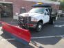 2006 White /Gray Ford F-350 SD XL 4WD DRW (1FDWF37Y76E) with an 6.8L V10 SOHC 30V engine, located at 215 Milton St, Dedham, MA, 02026, (781) 329-5144, 42.241905, -71.157295 - This nice dump truck is in excellent condition for the year. Low mileage facility truck. Well maintained. Comes with a 9' Boss plow and Strobe lights. This vehicle has been serviced and runs great. All commercial vehicles are sold as-is. We suggest having the vehicle inspected before purchase. Call- Photo#2