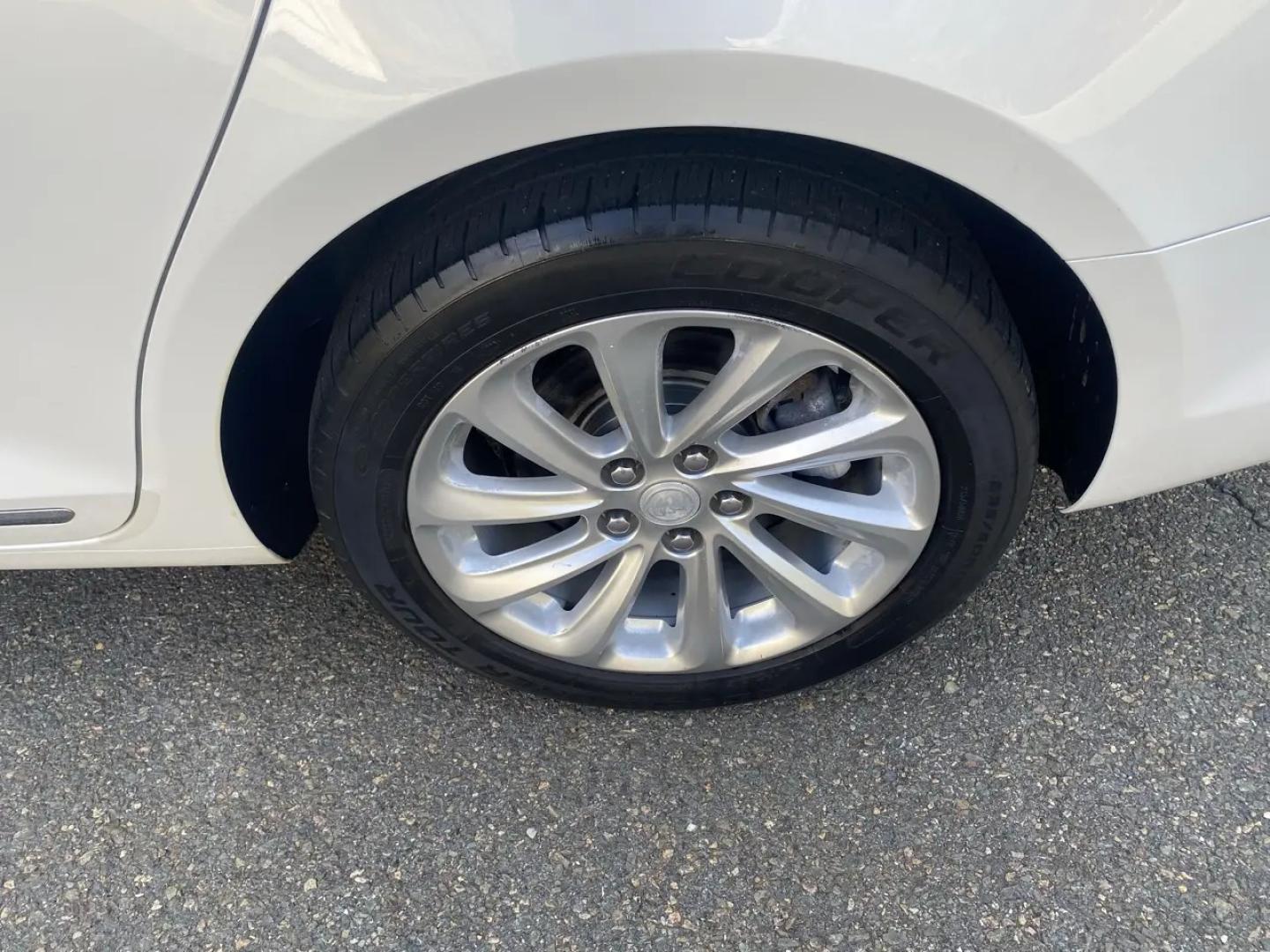 2016 Pearl /Tan Buick LaCrosse Leather Package (1G4GB5G36GF) with an 3.6L V6 DOHC 24V FFV engine, 6A transmission, located at 215 Milton St, Dedham, MA, 02026, (781) 329-5144, 42.241905, -71.157295 - Slide into this Pearl White 2016 Buick LaCrosse and you’ll see why it’s such a great everyday upgrade: a smooth, quiet sedan with a confident FWD stance, an automatic transmission, and a strong 3.6L V6 under the hood. It’s the kind of car that makes commutes feel shorter and road trips feel ea- Photo#20
