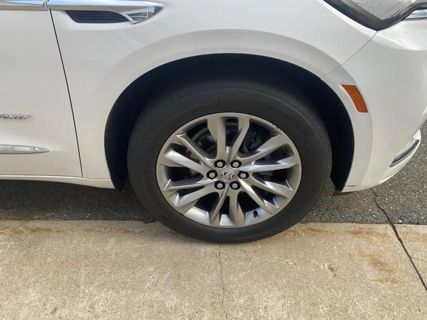 2023 White /charcoal Buick Enclave Avenir AWD (5GAEVCKW1PJ) with an 3.6L V6 DOHC 24V engine, 9A transmission, located at 215 Milton St, Dedham, MA, 02026, (781) 329-5144, 42.241905, -71.157295 - Meet the White 2023 Buick Enclave—an SUV that makes everyday driving feel a little more first-class. Under the hood, a 3.6L V6 pairs with a smooth automatic transmission, while confident AWD helps you stay composed when the weather (or the road) gets unpredictable. Stability and traction systems w- Photo#18